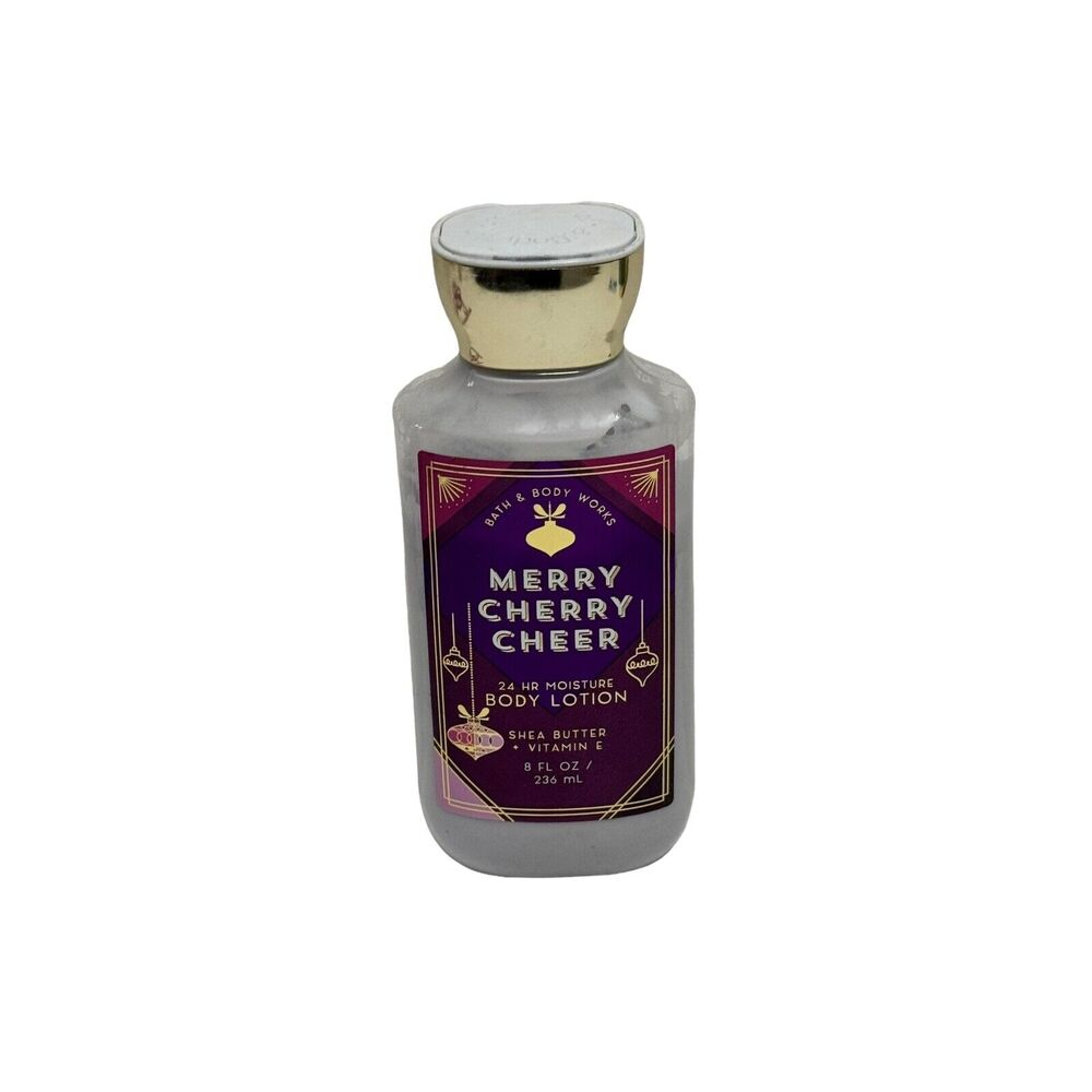 Bath and Body Works MERRY CHERRY CHEER Super Smooth Body Lotion ~ 8 fl.oz..